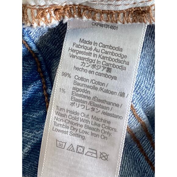 Madewell Women's The Perfect Vintage Flared Leg Jeans Stretch Blue Size 29 - Picture 9 of 12